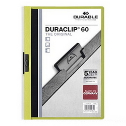  DURACLIP Folder 2200, A4 (Green)