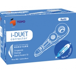  TOYO i-DUET Correction Tape Refill, 5mm 10's