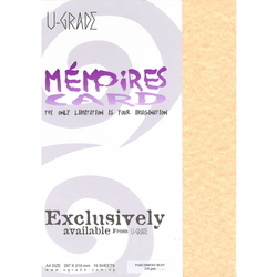  UGRADE Memories Fancy Card, A4 220g 15's