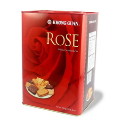  KHONG GUAN Rose Assorted Biscuits - Tin, 700g