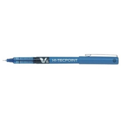  PILOT Hi-Techpoint Liquid Ink Pen, 0.5mm (Blu)