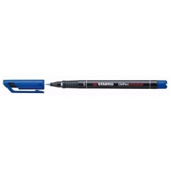  STABILO OHP Pen Universal, Sol. Fine (Blu)