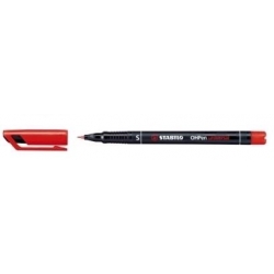  STABILO OHP Pen Universal, Sol.Fine (Rd)