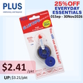  EVERYDAY ESSENTIALS OFFER - PLUS Spin Eco Glue Tape Refill TG611, 8.4mm x 20m