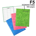  ESPP Hard Cover 3-Column Book, F5 400pg