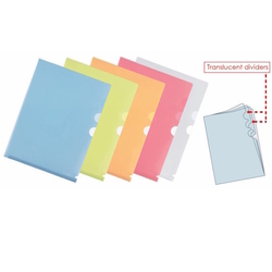  Lelong Sales - PLUS Folder with 3 Pockets Divider FL-111CH, Green (88232)