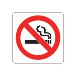  COSMO Acrylic Signage "NO SMOKING"