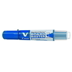  PILOT V Board Master Whiteboard Marker WBMA-VBMMC-BGD, Chisel Tip (Blue)