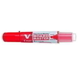  PILOT V Board Master Whiteboard Marker Chisel (Red)