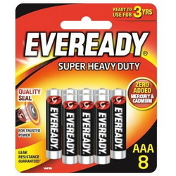  EVEREADY AAA Battery, 8's