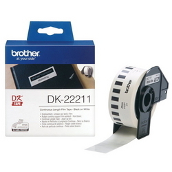  BROTHER Continuous Paper Tape DK22211 (Whi)