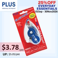 EVERYDAY ESSENTIALS OFFER - PLUS Spin Eco Glue Tape TG610, 8.4mm x 20m