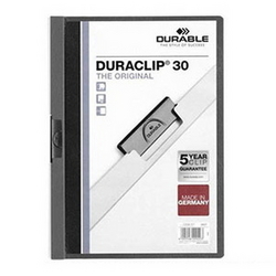  DURACLIP Folder 2200, A4 (Grey)