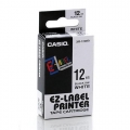  CASIO EZ-Labelling Tape 12mm (Black on White)
