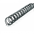  IBIWIRE A4 Twin Loop Wire Comb 6mm, 100's (Blk)