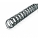  IBIWIRE A4 Twin Loop Wire Comb 14mm, 100's (Blk)