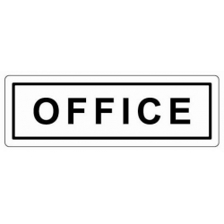  COSMO Acrylic Signage "OFFICE"