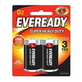  EVEREADY D Battery, 2's
