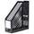  DELI Plastic Magazine Holder 3'', Black (D9841)