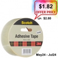  SCOTCH Packaging Tape 3450C, 48mmx80m (Clr)