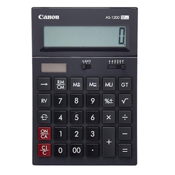  CANON 12-Digits Arc Calcuator AS-1200