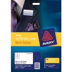  AVERY Fabric Name Badge, 86.5x55.5mmx120's