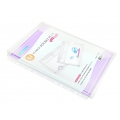  SUREMARK 11-Hole PVC Pocket Plus Folder with Gusset SQ-5068, A4 (Assorted Colour)