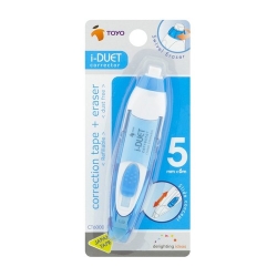  TOYO i-DUET Correction Tape + Eraser CTR6000R, 5mm x 6m