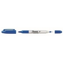  SHARPIE Twin Tip Permanent Marker (Blue)