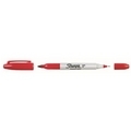  SHARPIE Twin Tip Permanent Marker (Red)