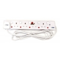  MORRIES 5-Way Extension Cord 5858-3, 3m