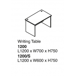  SHINEC Writing Table 1200 (Beech)