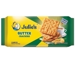  JULIE'S Crackers - Butter Crackers, 10's
