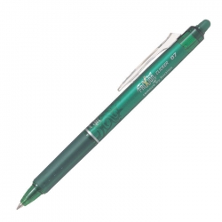  PILOT Frixion Clicker Ball Pen, 0.7mm (Gn)