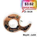  Anniversary Sales - 3M Scotch® Magic Greener Tape 3/4" x 16.6YD (123)