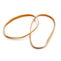  Thick Rubber Band, 1lb 3mm (Amber)
