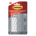  3M Command™ Clear Medium Cord Organiser, 17301CLR (4 Hooks/5 Strips)