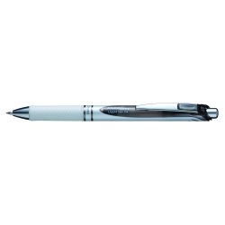  PENTEL Energel Retractable Pen, 0.7mm (Blk)