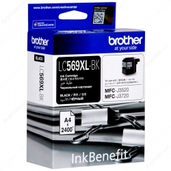  BROTHER Ink Cart LC-569XL BK (Black)
