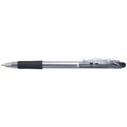  PENTEL Retractable Ball Pen, 1.0mm (Blk)