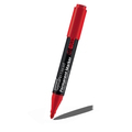  MONAMI SigmaFlo Liquid Permanent Marker 120, Bullet Tip (Red)