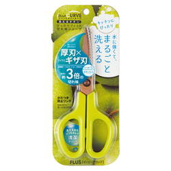  PLUS Fitcut Curve Washable Titanium Coated Scissors 6.8", Green (SC-175STW GR 34555)