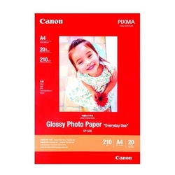  CANON Glossy Photo Paper A4 GP-508, 20's