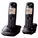  PANASONIC Twin Digital Cordless Phone KX-TG2512CXT (Titanium Black)