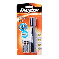  EE PROMO - ENERGIZER  LED X-FOCUS Light XFH21 w/Battery