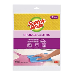  3M Scotch-Brite® Sponge Cloth, 2's (9055)