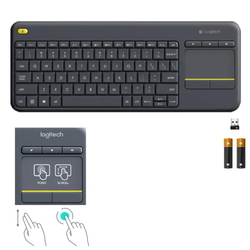  LOGITECH Keyboard Wireless K400 Black