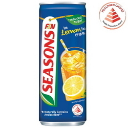 SEASONS Ice Lemon Tea Can Drink 300ml x 24's