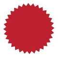  GOLDLION Common Seal Sticker, Ø51mm (Red)