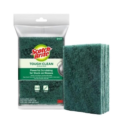  3M Scotch-Brite® Tough Clean Scrub Pads 645N (Pack of 5's)